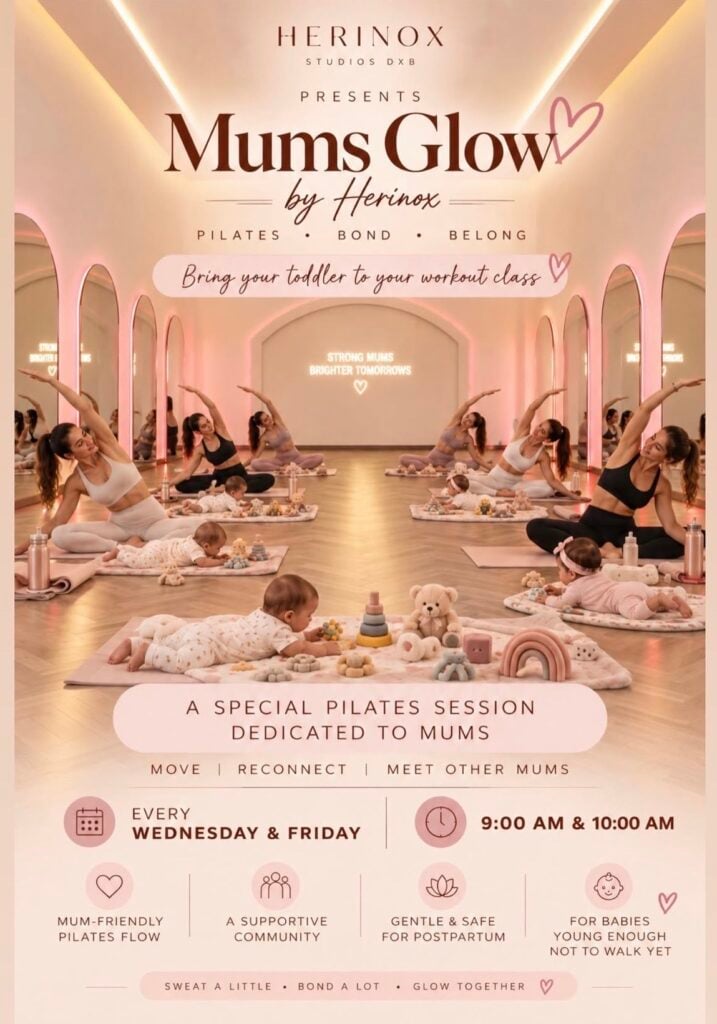 Mums Glow: Mum & Baby Pilates